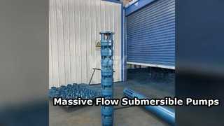 High Capacity Submersible Axial and Mixed Flow Pumps